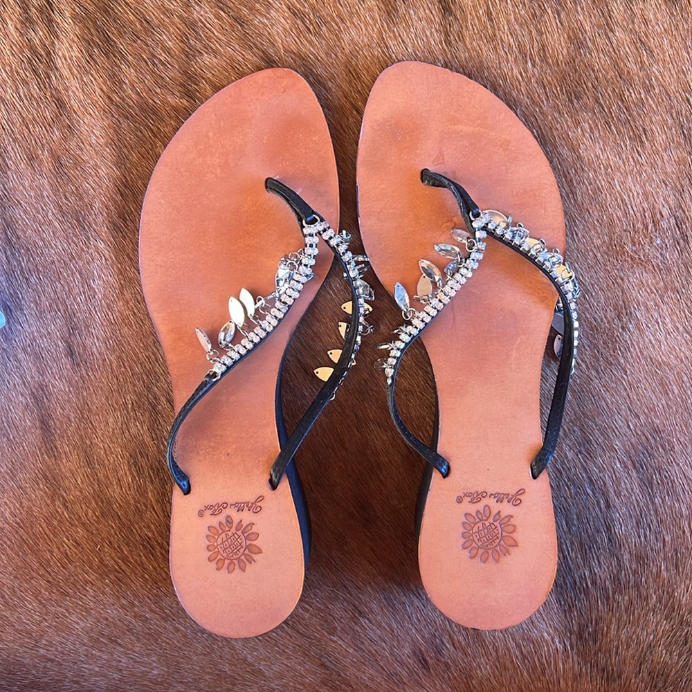 Yellow Box Sandals - Picture 2 of 13